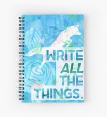 Freezy Fox Spiral Notebook