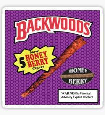 Backwoods Honey Berry Sticker