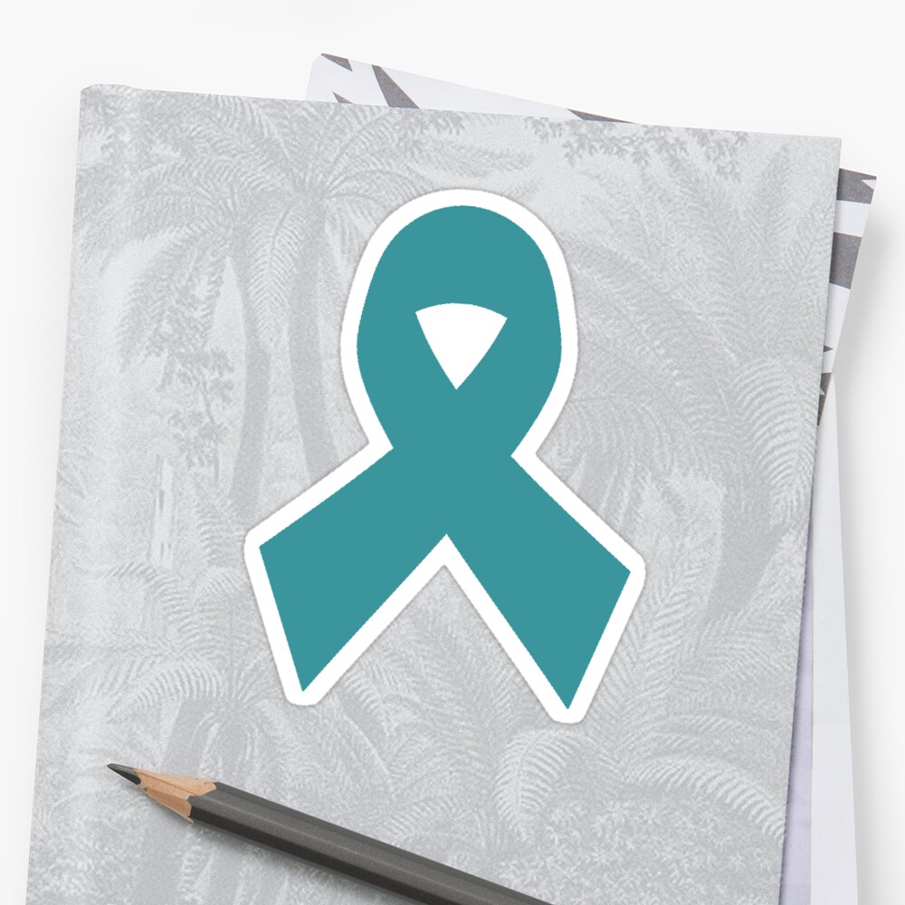 Sexual Assault Awareness Ribbon Stickers By Taylorlee Redbubble