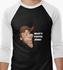 Was ist poppin jimbo meme? Baseballshirt für Männer
