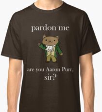 Alexander Hamilcat (White Text) Classic T-Shirt