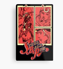 JoJo's bizarre adventure Steel Ball Run Metal Print