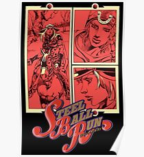 JoJos bizarres Abenteuer Steel Ball Run Poster