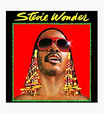 Stevie Wonder Photographic Print