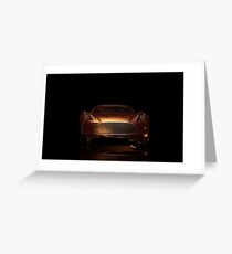 Sports Car Greeting Card