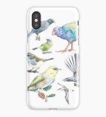 Compilation of New Zealand Birds iPhone Case