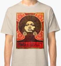 Angela Davis poster 1971 Classic T-Shirt