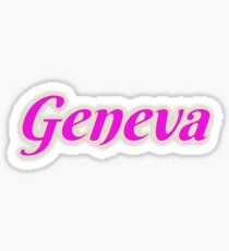 Geneva Sticker