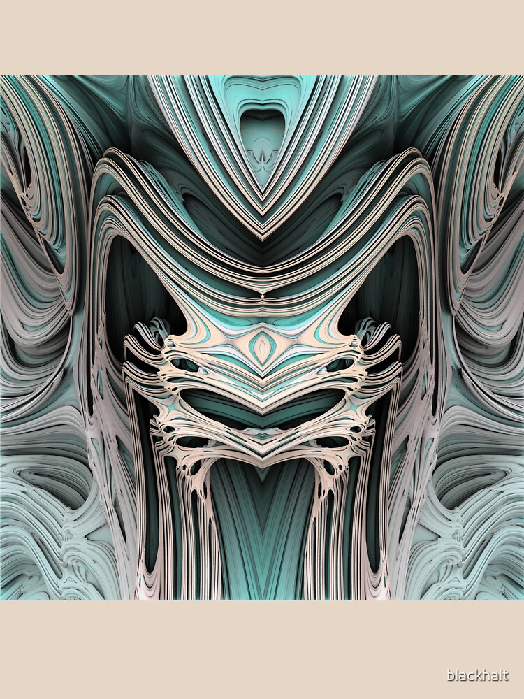 Cosmic creature #Fractal B by blackhalt