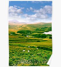 old Dunlewy church in beautiful Donegal Poster