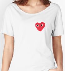 Commes Des Garcons - PLAY Women's Relaxed Fit T-Shirt
