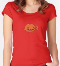 Halloween slice of life Women's Fitted Scoop T-Shirt