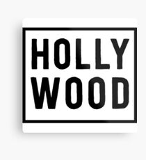 Hollywood Metal Print