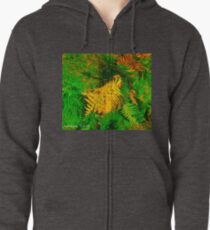 Fougeres en automne Zipped Hoodie