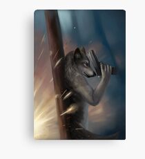 exhaustion Canvas Print