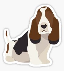 Basset Hound Sticker