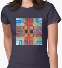 ERQ#2 - Abstract Watercolor by Dan Vera Women's Fitted T-Shirt