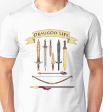 Demigod Life Includes Weapons Unisex T-Shirt