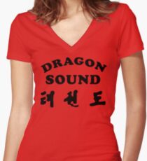 Dragon Sound - Miami Connection's newest house band! Women's Fitted V-Neck T-Shirt