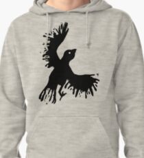 splatter bird Pullover Hoodie
