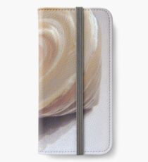 Silvery shell iPhone Wallet/Case/Skin