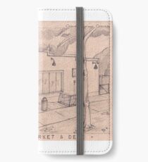 Willamette Market and Deli Sketch iPhone Wallet/Case/Skin