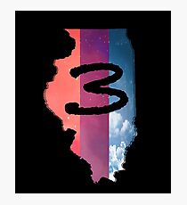 Chance the Rapper IL (black) Photographic Print