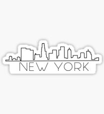 New York Skyline Sticker