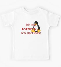 I'm root, I'm allowed to! Kids Tee