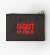 Proud Member of The Basket Deplorable Studio Pouch