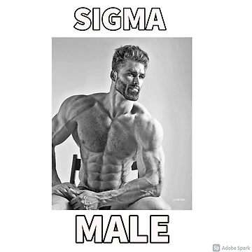 Gigachad Sigma male meme - Gigachad Sigma Male Meme - Sticker