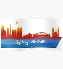 iconic Sydney Australia Poster