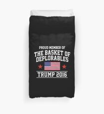 The Basket of Deplorables Duvet Cover