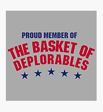 The Basket of Deplorables Photographic Print