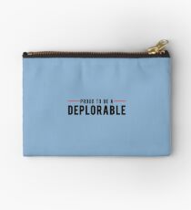 Proud To Be A Deplorable Studio Pouch