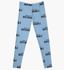 Proud To Be A Deplorable Leggings