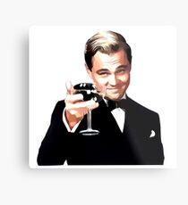 The Great Gatsby Leonardo Di Caprio Metal Print