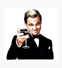 The Great Gatsby Leonardo Di Caprio Photographic Print