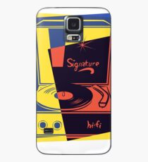Vintage Turntable Stereo Case/Skin for Samsung Galaxy