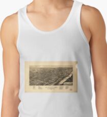 Vintage Pictorial Map of Albany Georgia (1885) Tank Top
