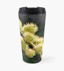 Natural green branch with spikes Travel Mug