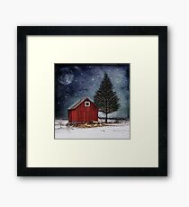 all is calm, all is bright... Framed Print