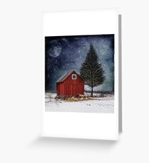 all is calm, all is bright... Greeting Card
