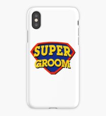 Super Groom iPhone Case
