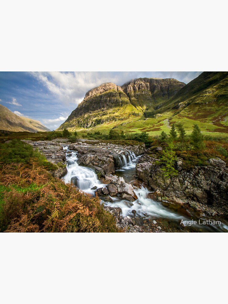 Falls of Glencoe Highlands of Scotland by AngelaBarnett