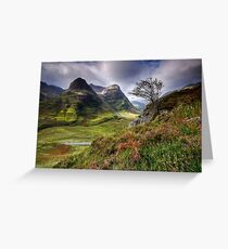 Three Sisters of Glencoe Greeting Card