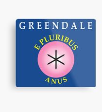 E Pluribus Anus Metal Print