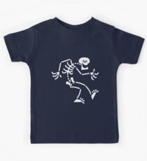 Naughty Skeleton Kids Tee