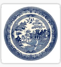 China Blue Willow Sticker