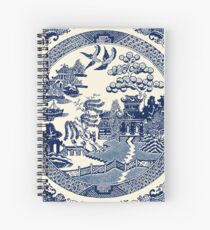 China Blaue Weide Spiralblock